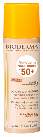 Bioderma Photoderm Nude Touch SPF 50+ 1.33 fl oz - Light