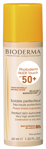 Bioderma Photoderm Nude Touch SPF 50+ 1.33 fl oz - Natural