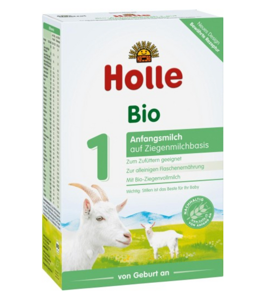 Holle Organic Infant Goat Milk Formula 1 - from birth 14.1 oz