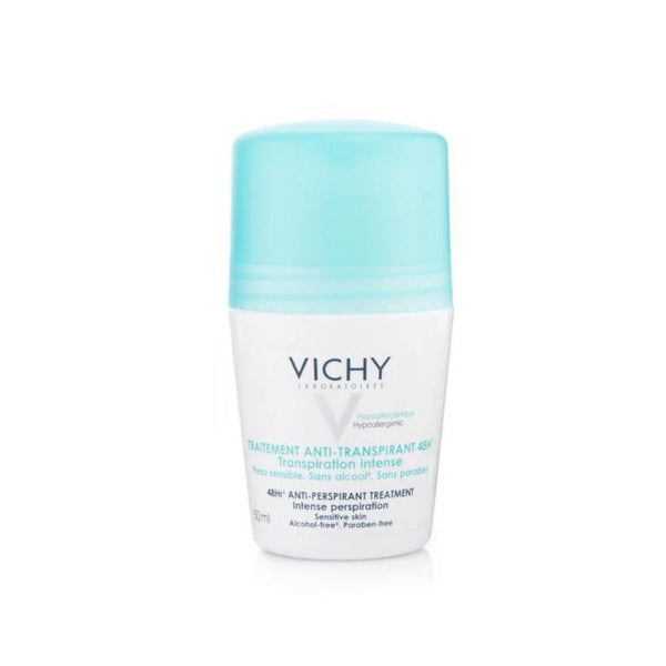 Vichy Deodorant Antiperspirant For Women 48 Hours Roll-on 1.7 fl oz