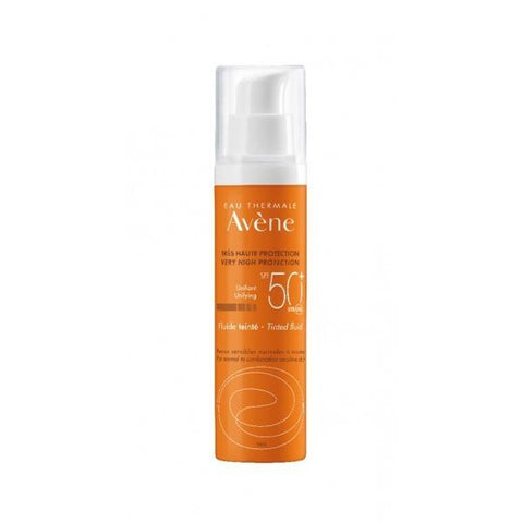 SALE! Avene Sun Fluid Tinted SPF50+ 1.7 fl oz with pump